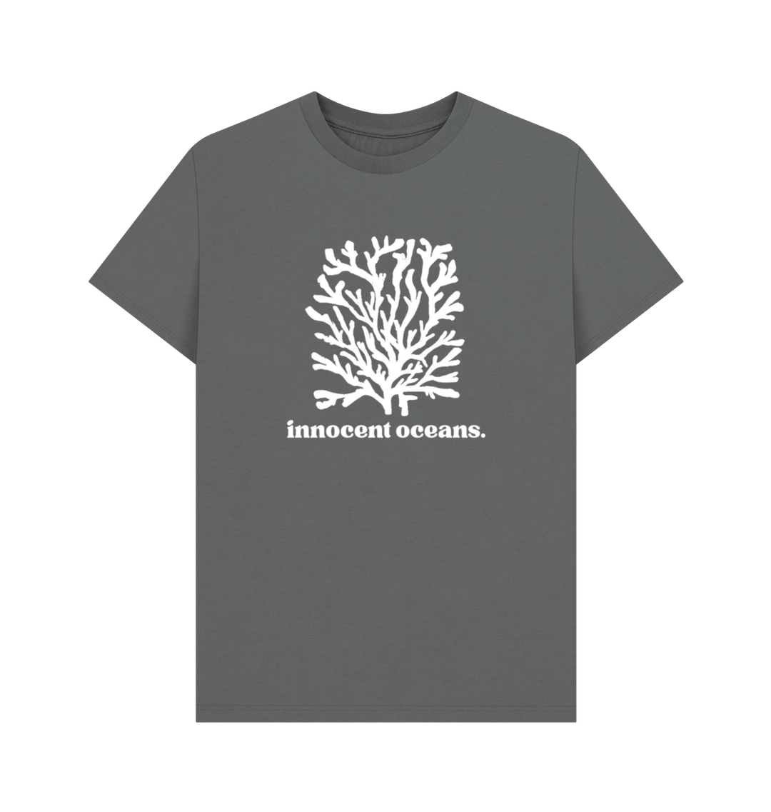Slate Grey Printed T-shirt
