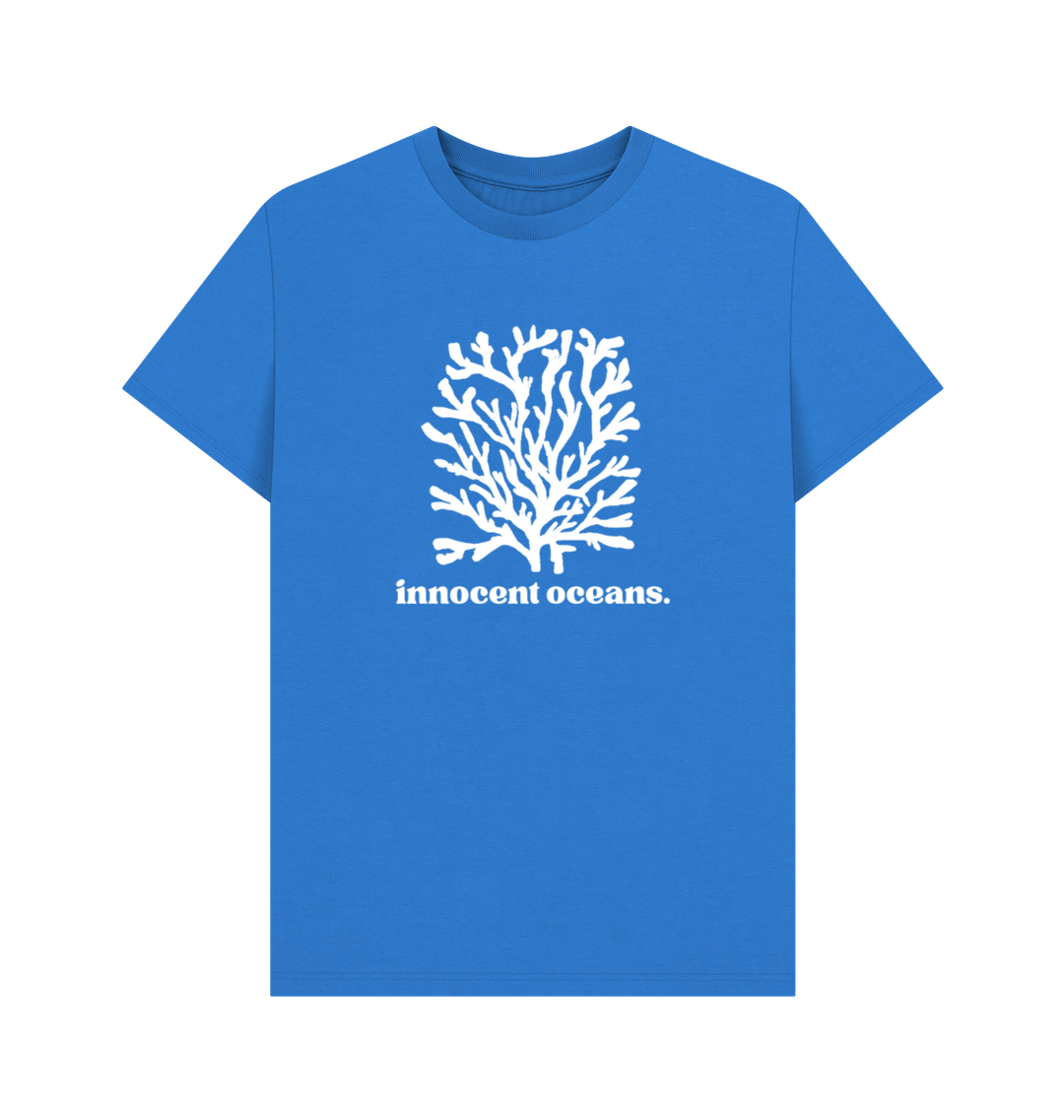 Bright Blue Printed T-shirt