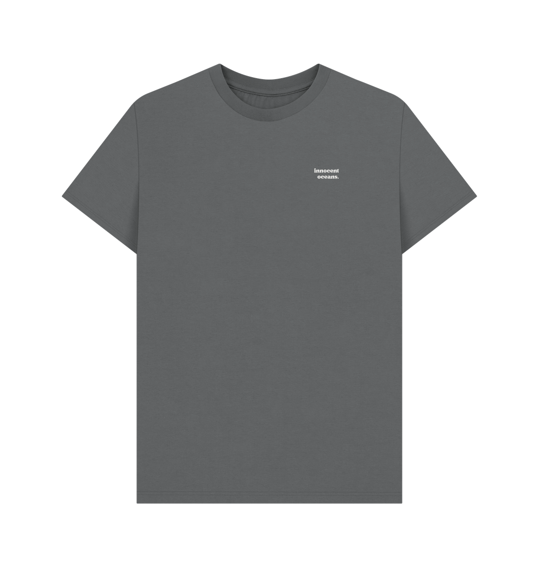 Slate Grey Printed T-shirt