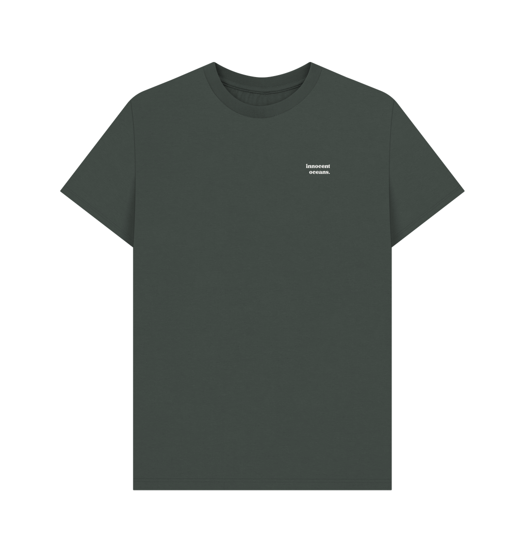 Dark Grey Printed T-shirt