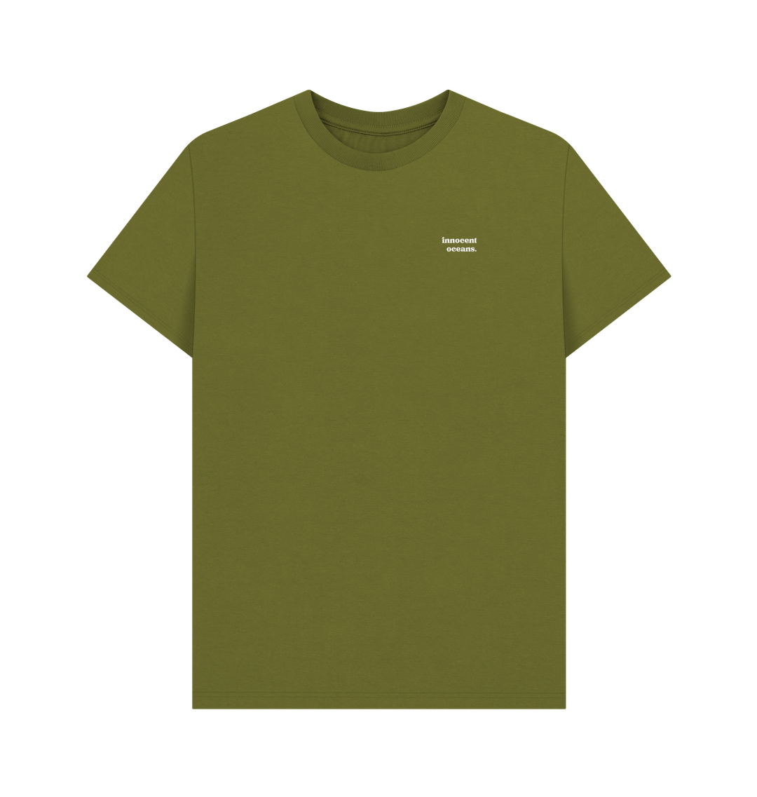 Moss Green Printed T-shirt