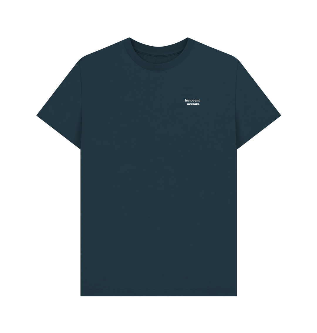 Denim Blue Printed T-shirt