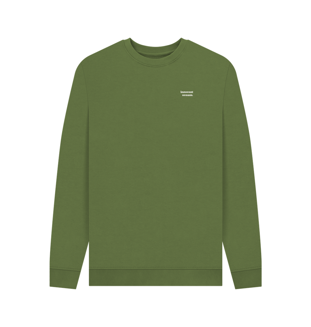 Khaki Printed Sweater