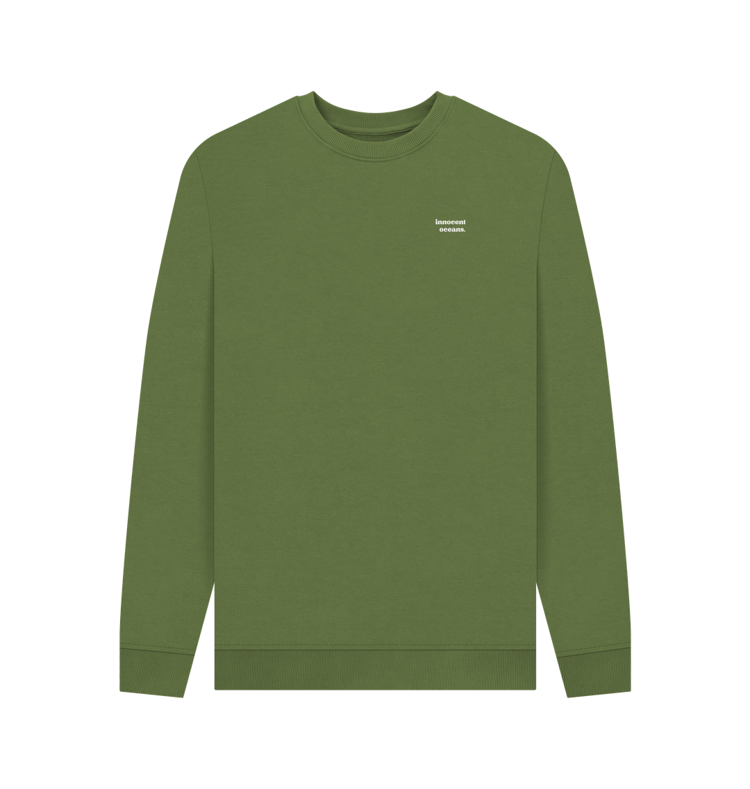Khaki Printed Sweater
